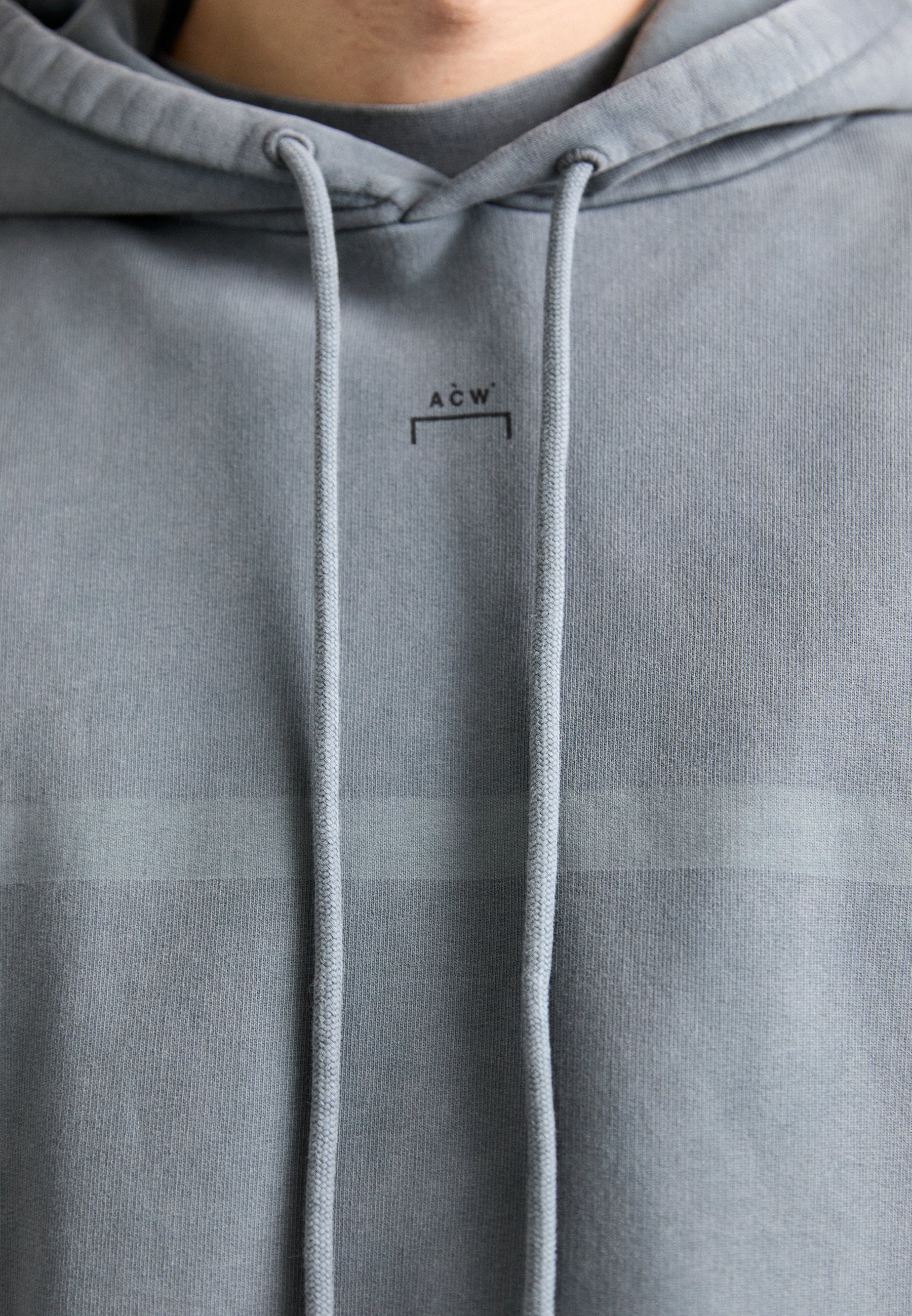Felpa con cappuccio A-COLD-WALL* LASER FADE - ardesia