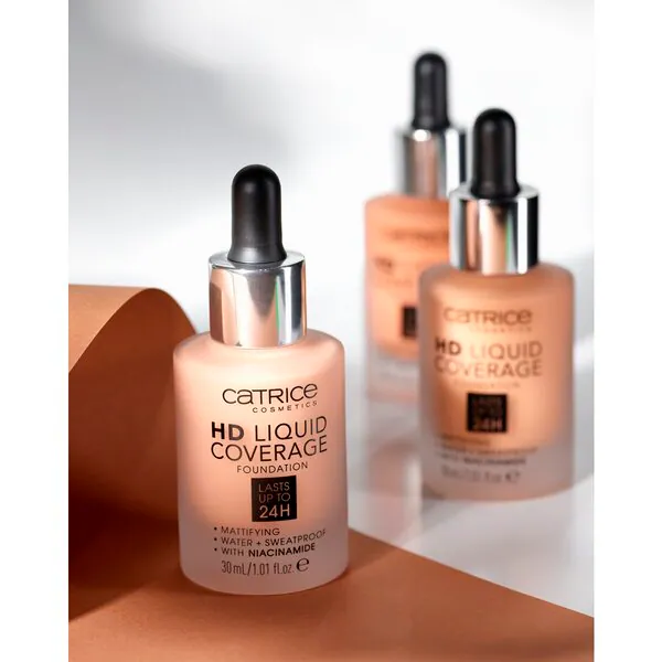 Catrice HD Liquid Coverage 032 Nude Beige Foundation<br>30ml