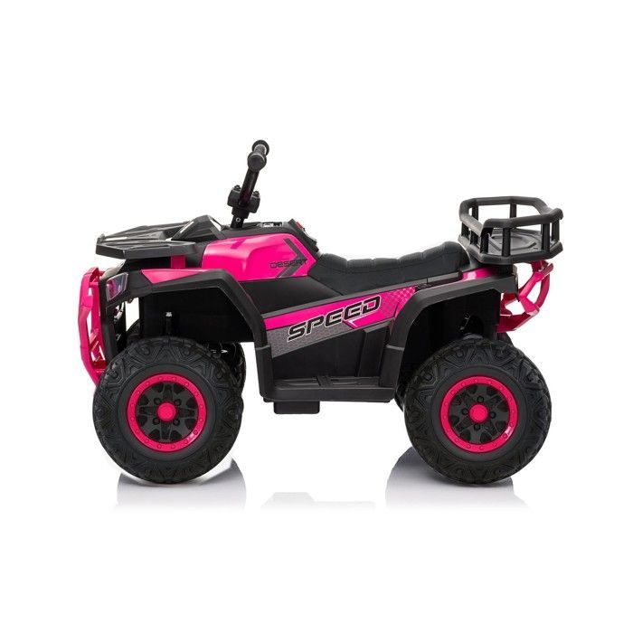 ATAA T-Force Quad 24v Rose - Voiture électrique pour enfant avec batterie 24v et télécommande