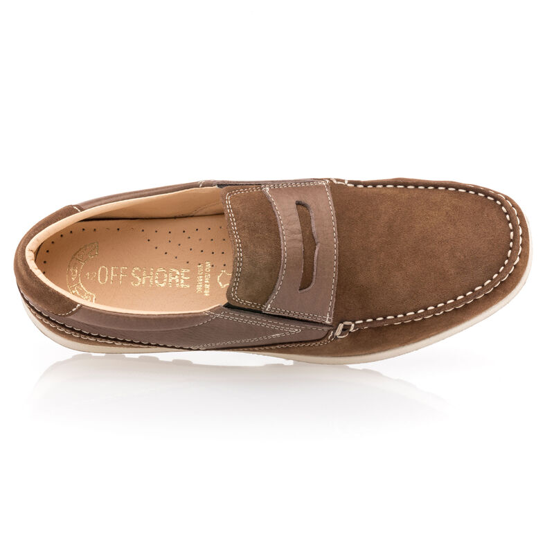 Miesten ruskeat loaferit/veneilykengät