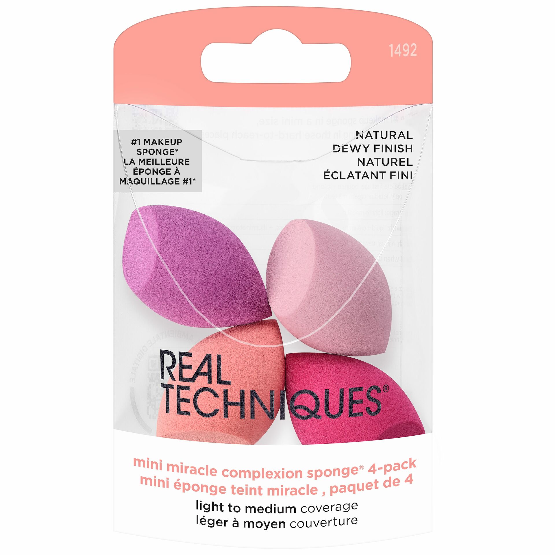 4 mini spužvice za čudotvorni ten - Real Techniques