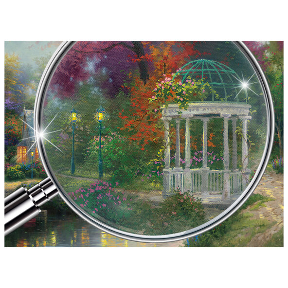 Puzzle Thomas Kinkade - Dispoziție de seară, 3000 de piese