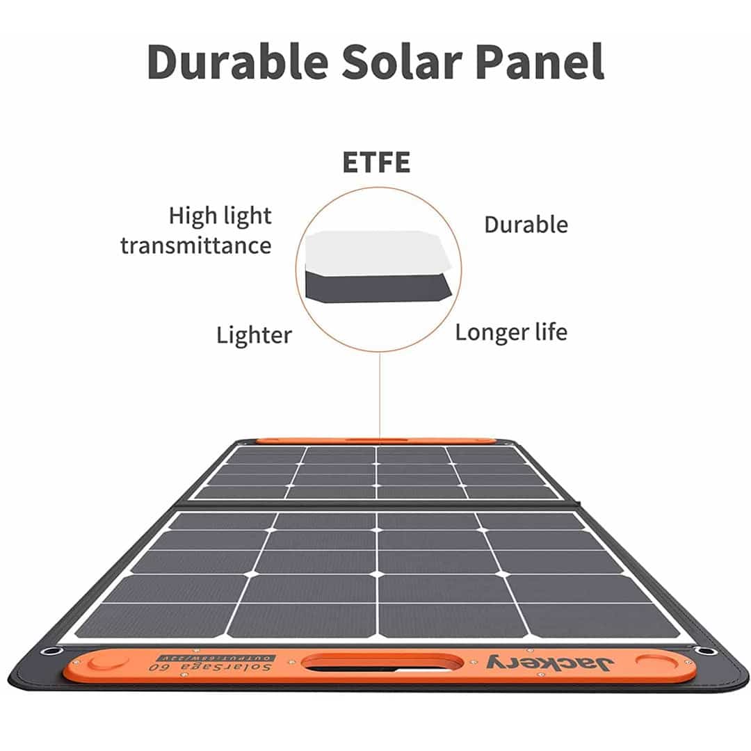 Painel solar Jackery SolarSaga de 60 W