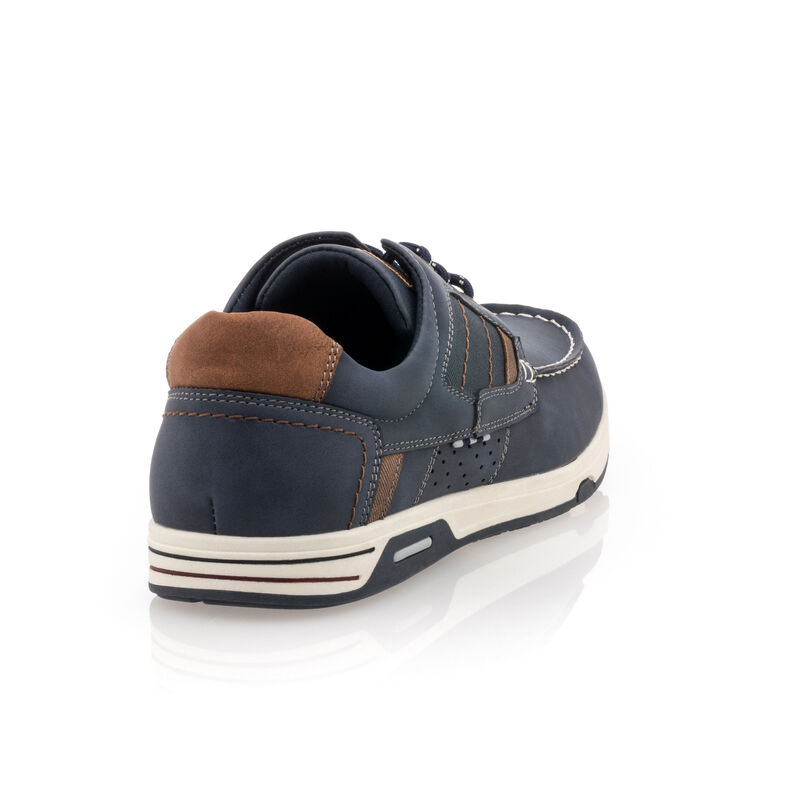 Blaue Herren-Loafer/Bootsschuhe