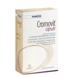 PHARCOS Cromovit Pharmacos 60 cápsulas Cuidados com a pele