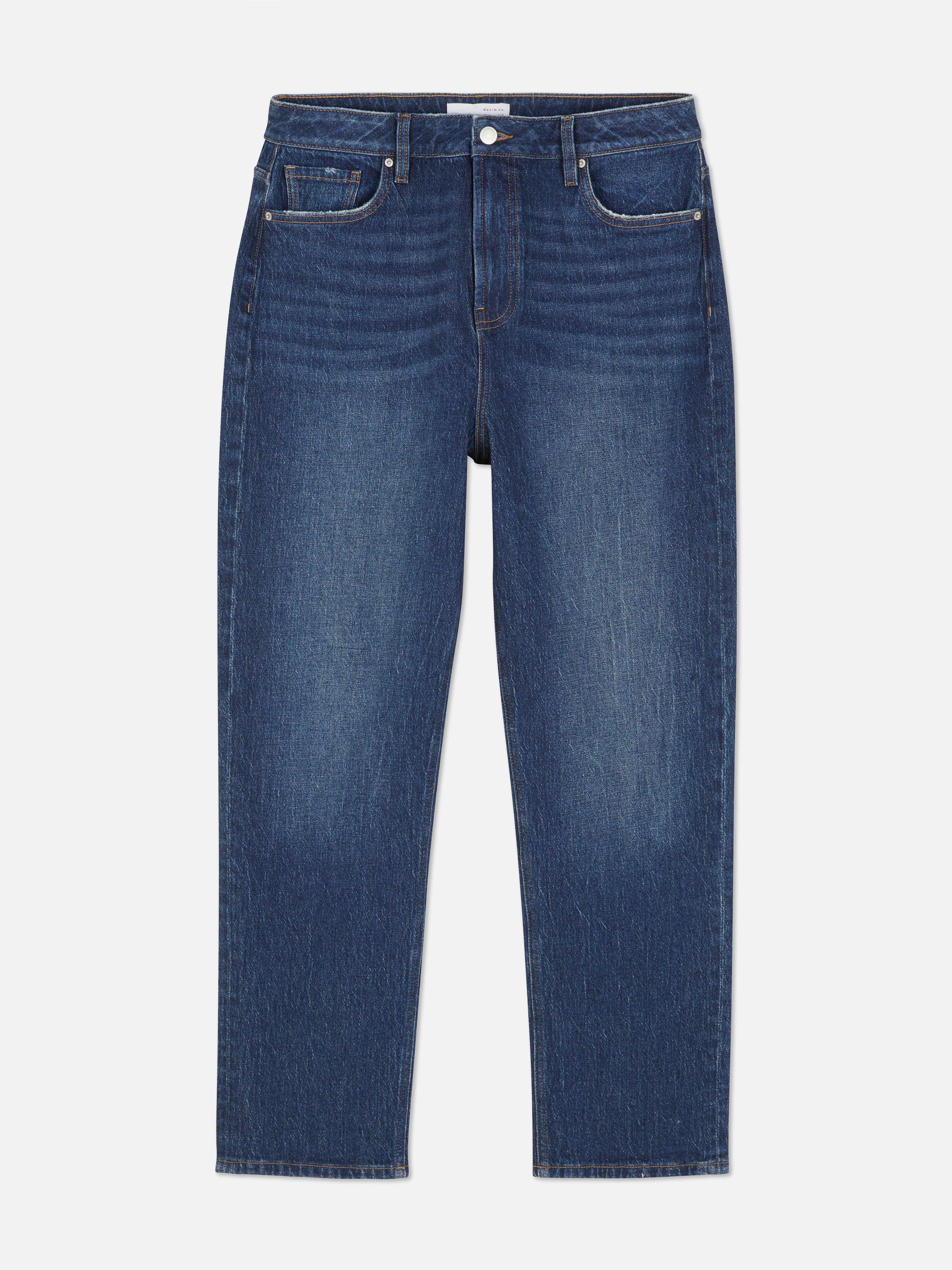 Schmal geschnittene Jeans mit geradem Bein – Entdecken Sie Ihre neue Lieblingsjeans aus Baumwolle