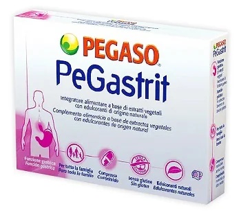 PEGASO Pegastrit Voedingssupplement ter ondersteuning van de maagfunctie 24 tabletten glutenvrij