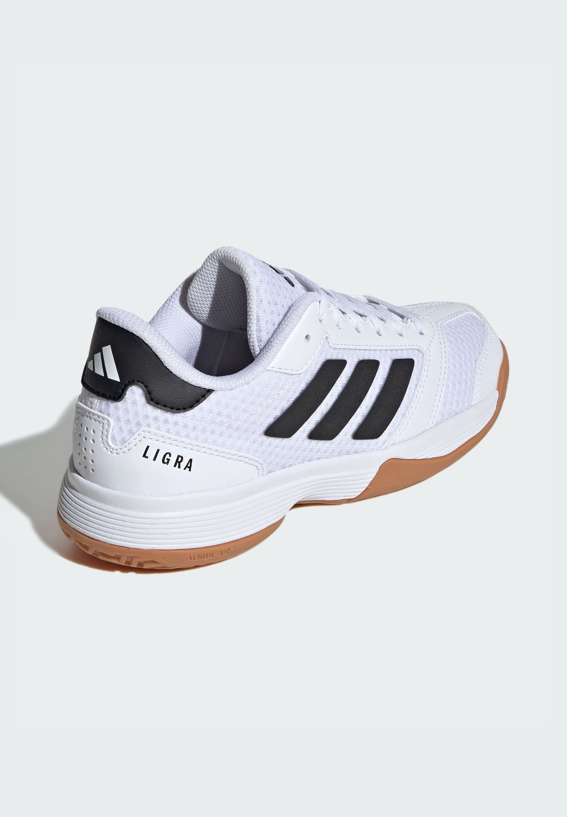 adidas Performance LIGRA 8 INDOOR KIDS - Håndballsko - cloud white core black cloud white