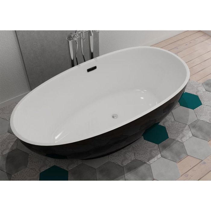 Sangro Black freistehende Badewanne