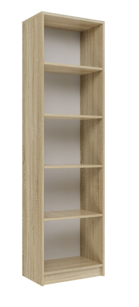 Regał R50 50cm na książki segregatory Dąb Sonoma