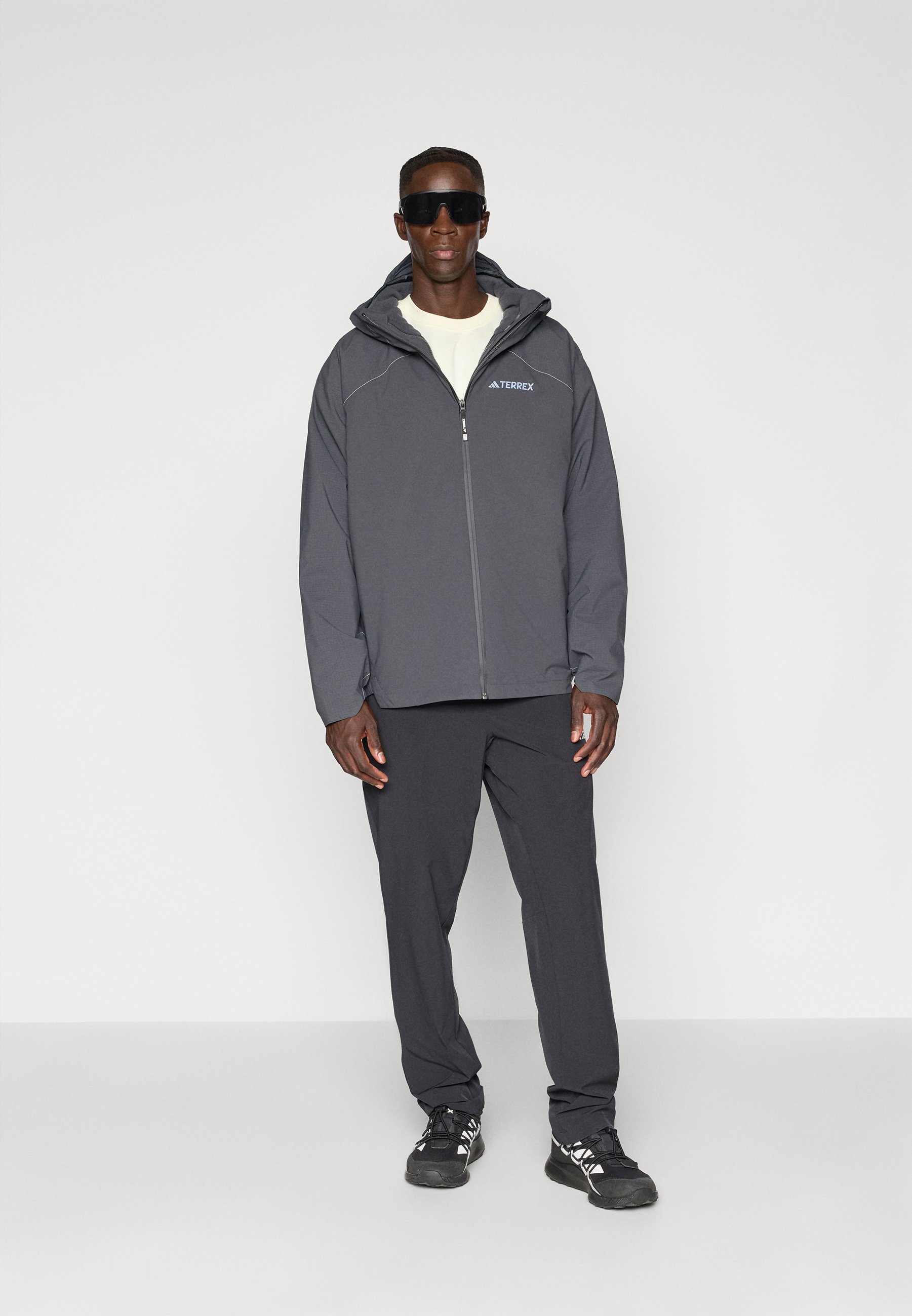 Adidas Terrex Outdoor jas - antraciet