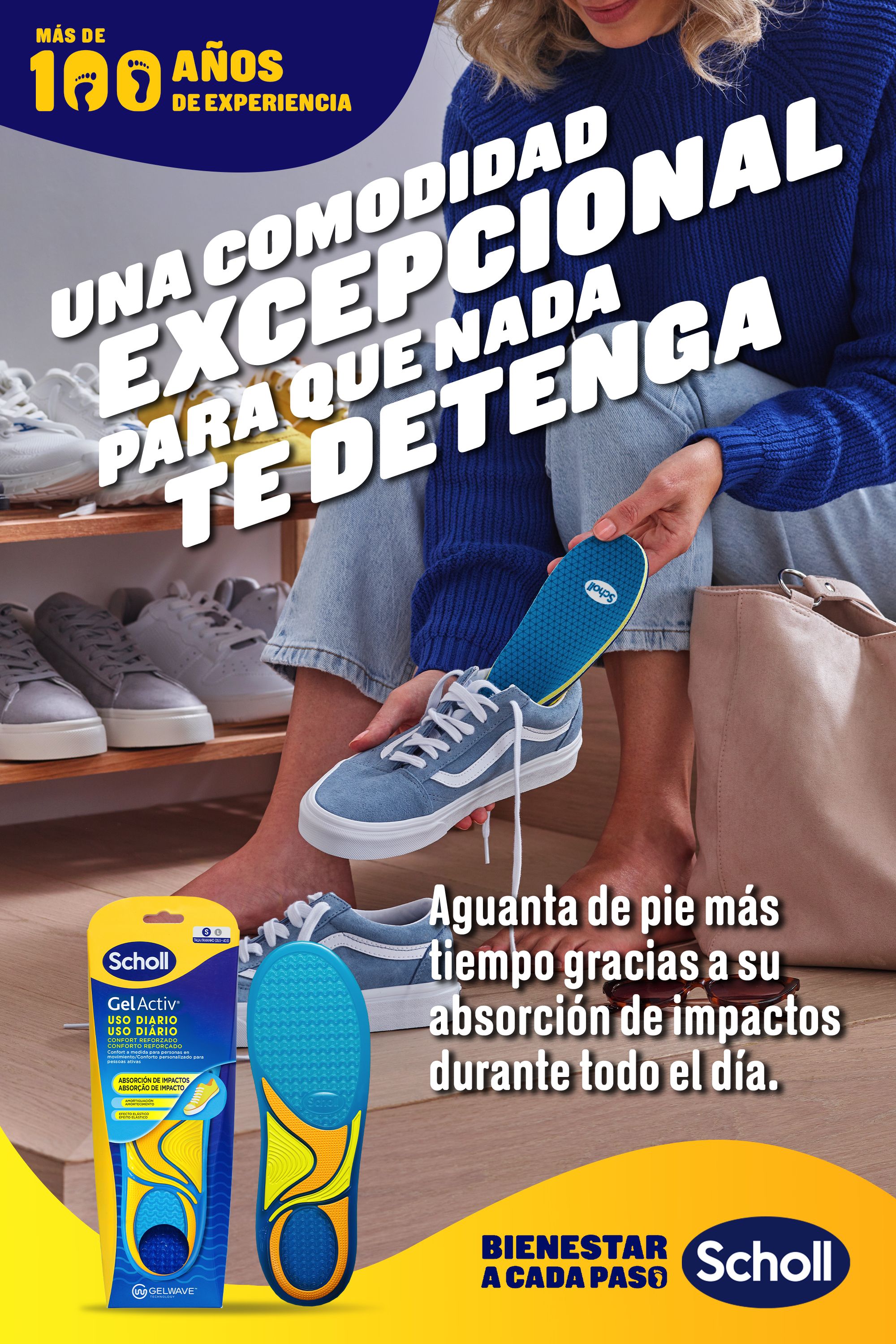 „Gel Activ“ vidpadžiai moterims Vaistinės produktai pėdų priežiūrai