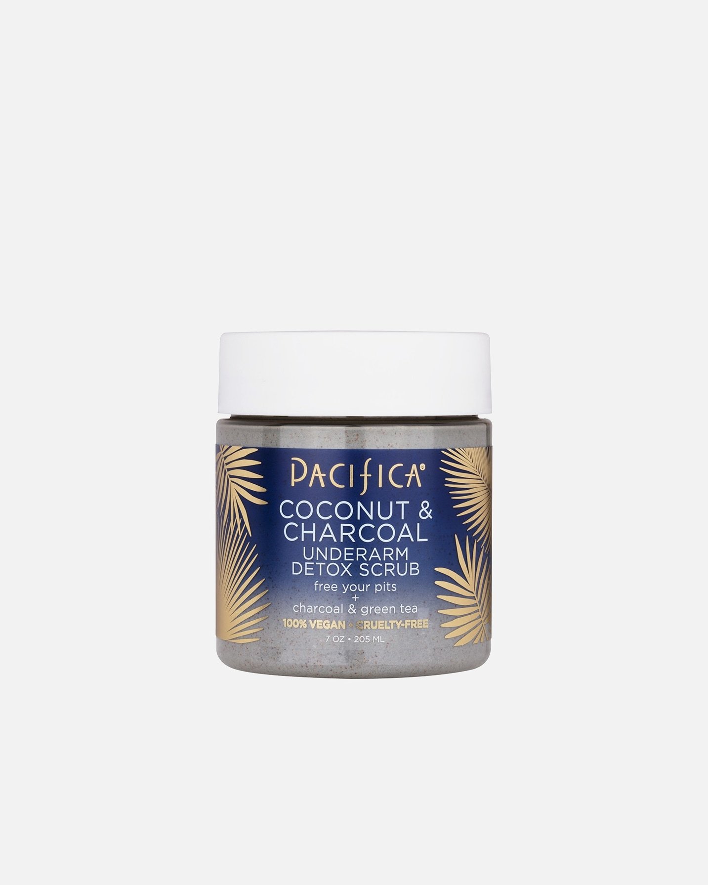 Pacifica sapun za tijelo s kokosom i aktivnim ugljenom, piling za pazuhe za detoksikaciju - 205 ml