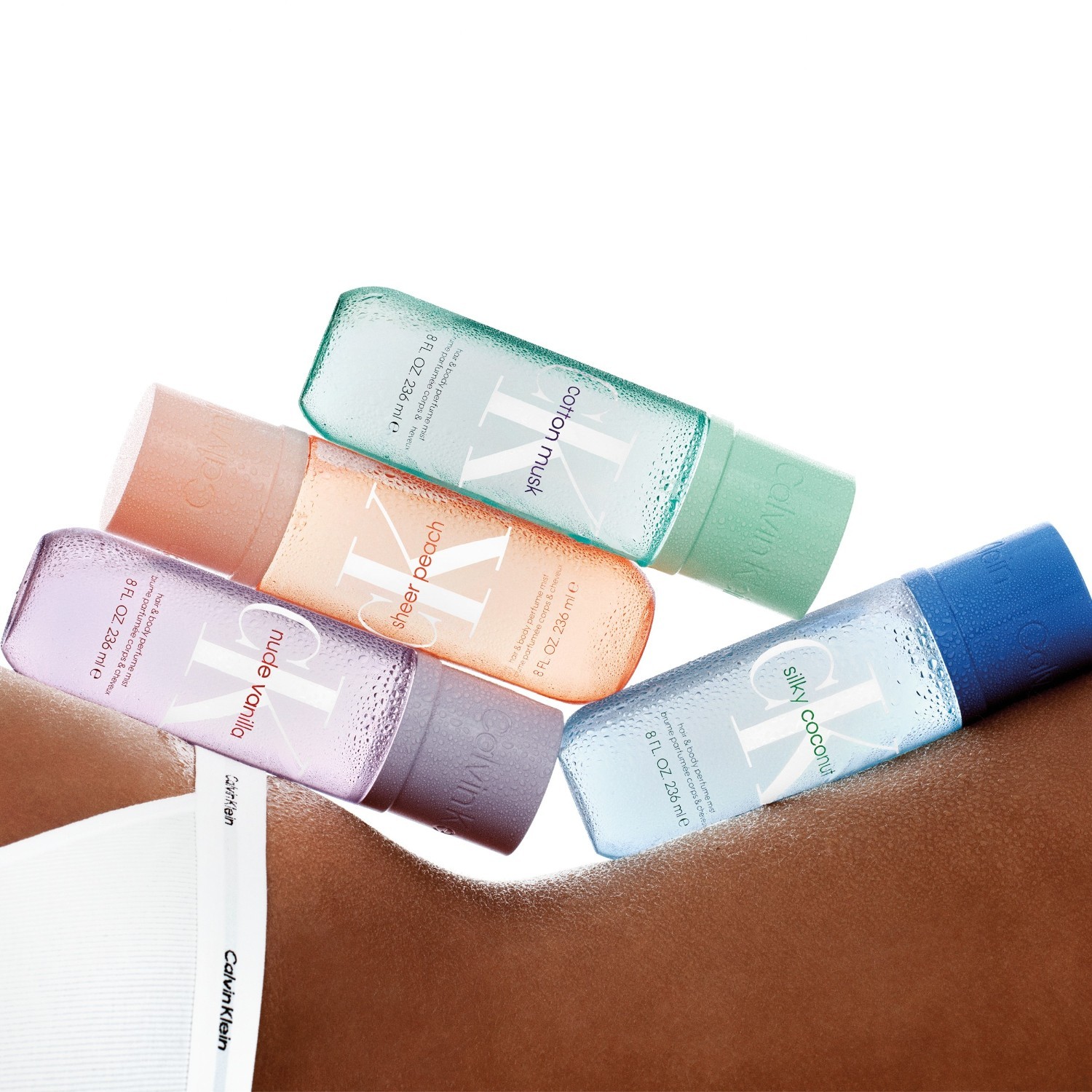 CALVIN KLEIN kūno purškiklis su medvilnės ir musko aromatu, 236 ml