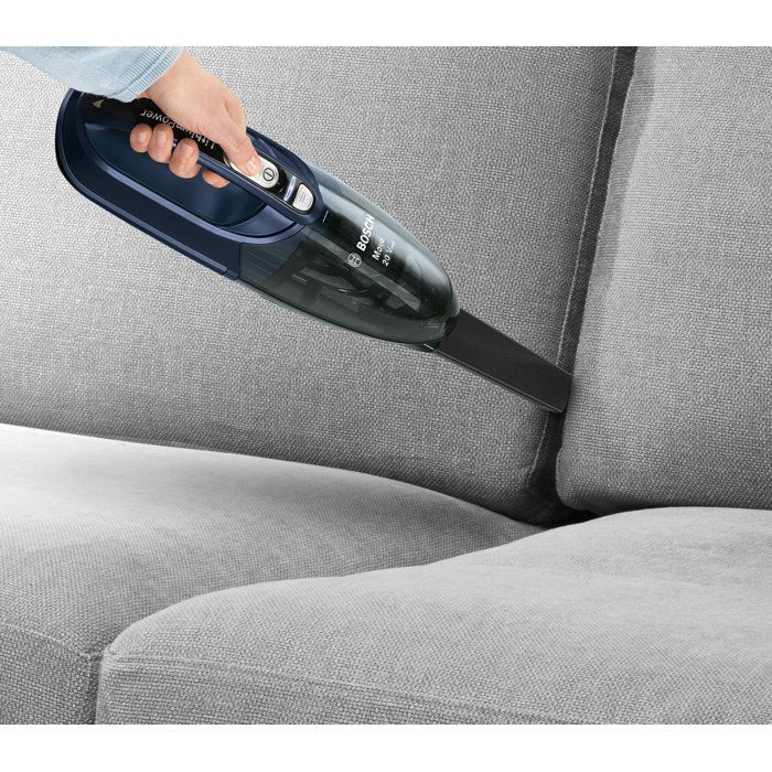 Aspirateur à main BOSCH BHN20L - 20V - Autonomie 45 min - Batterie Lithium-Ion - 2 vitesses - Bac de poussière 400 ml