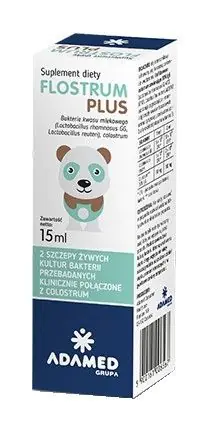 Flostrum Plus Probiotyk z colostrum Krople doustne