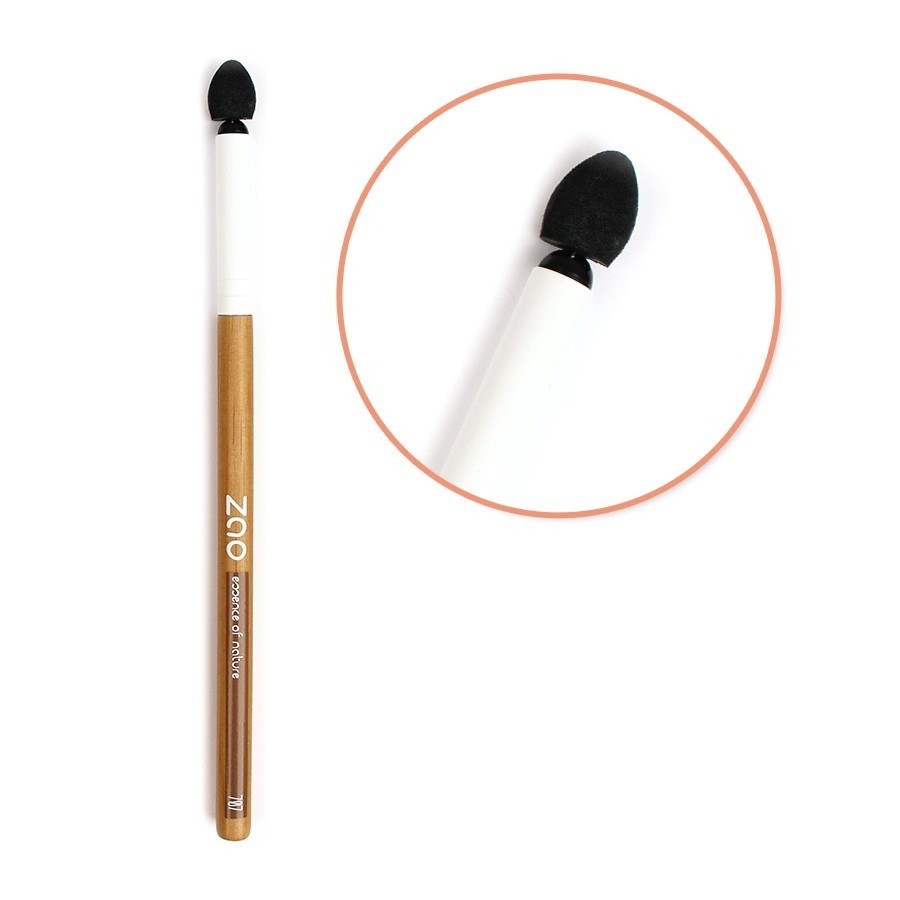 ZAO Bamboo Sponge Brush with 4 s