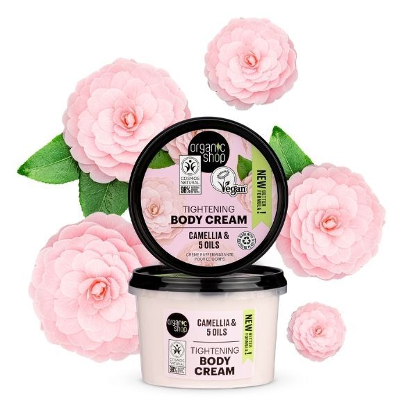 Økologisk Shop Strammende Kroppskrem Camellia 250ml