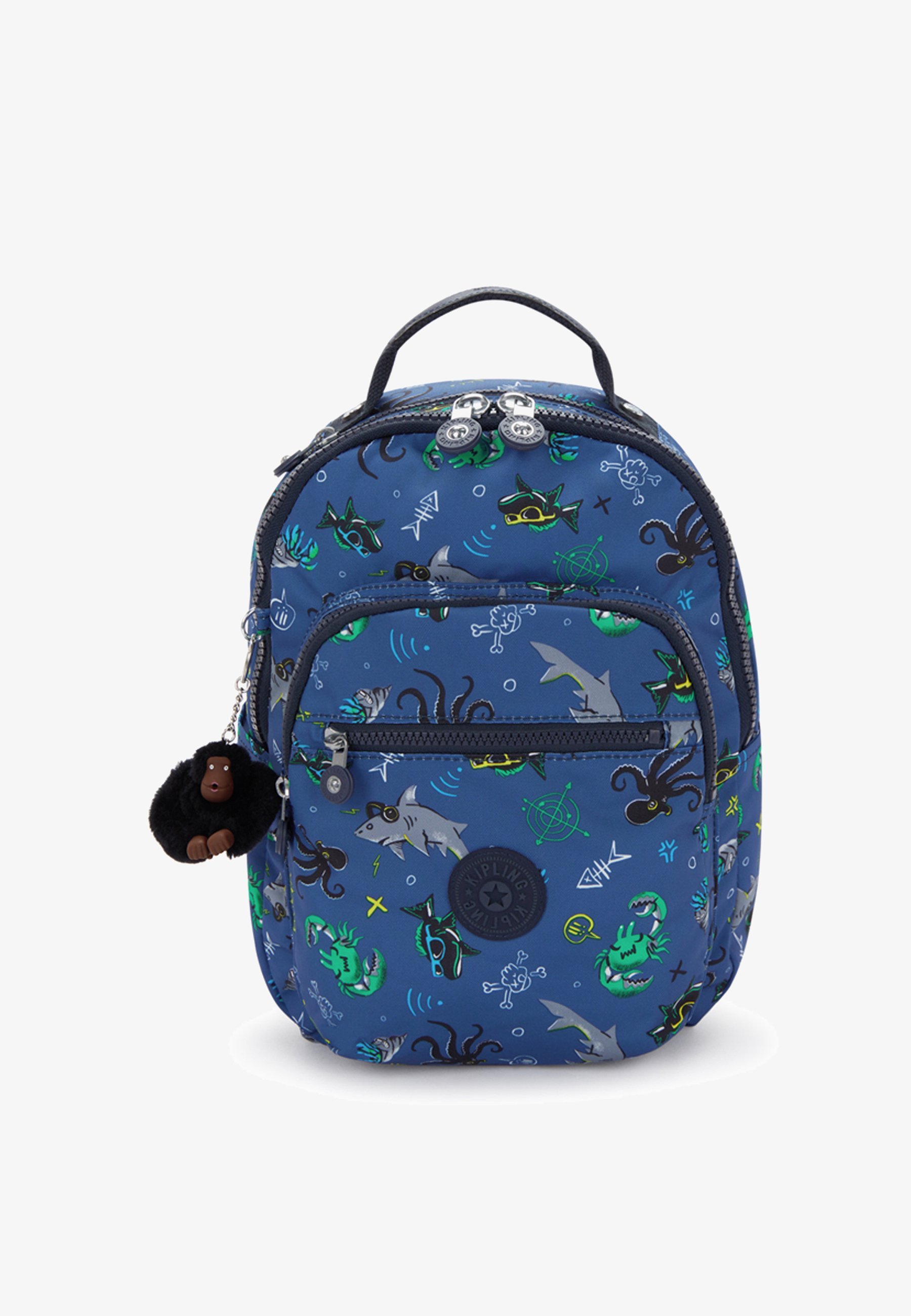 Kipling SEOUL S BTS PRT AC - Zaino scolastico - festa sottomarina