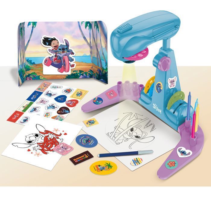 Stitch Drawing Projector + Accessories - Lisciani