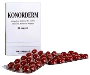Konorderm 60 capsules Antioxidant supplement