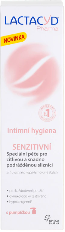 Lactacyd Pharma emulsão delicada para higiene íntima
