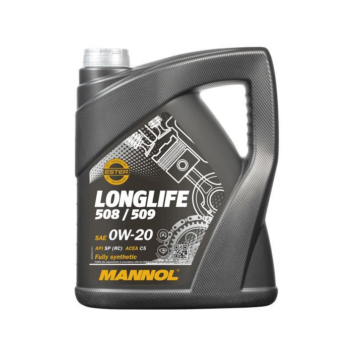 MANNOL - 0W20 LONGLIFE 508/509 7722 engine oil - 5 liter can - MN7722-5