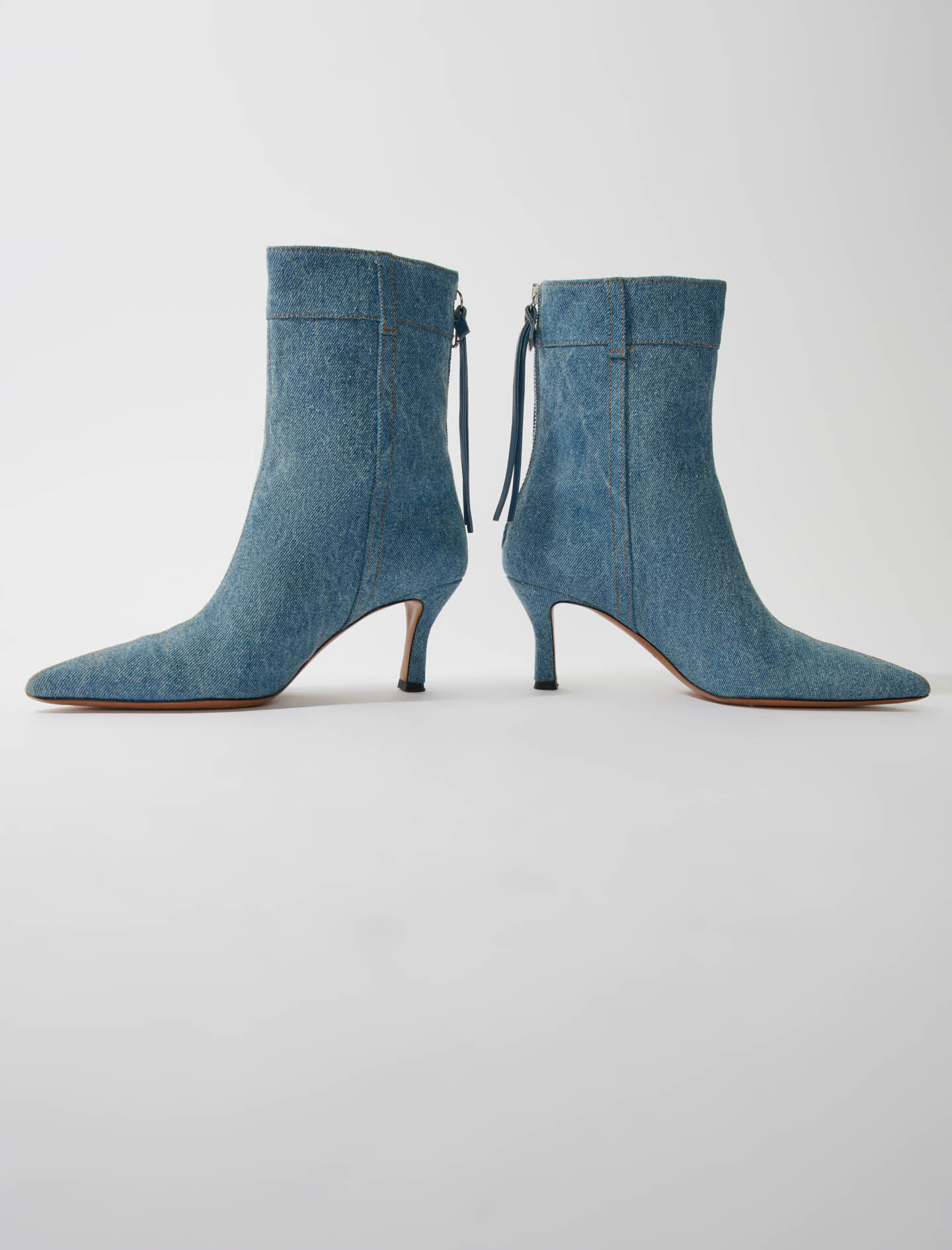 Cowboylaarzen met spitse neus - Blauw
