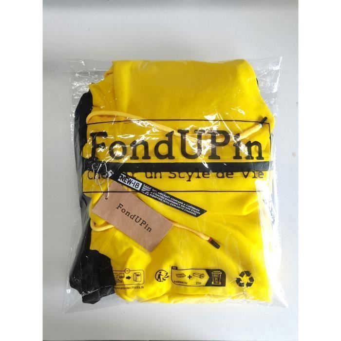 Chándal para hombre - Deportivo informal, corte ajustado - Amarillo - Transpirable - Bádminton