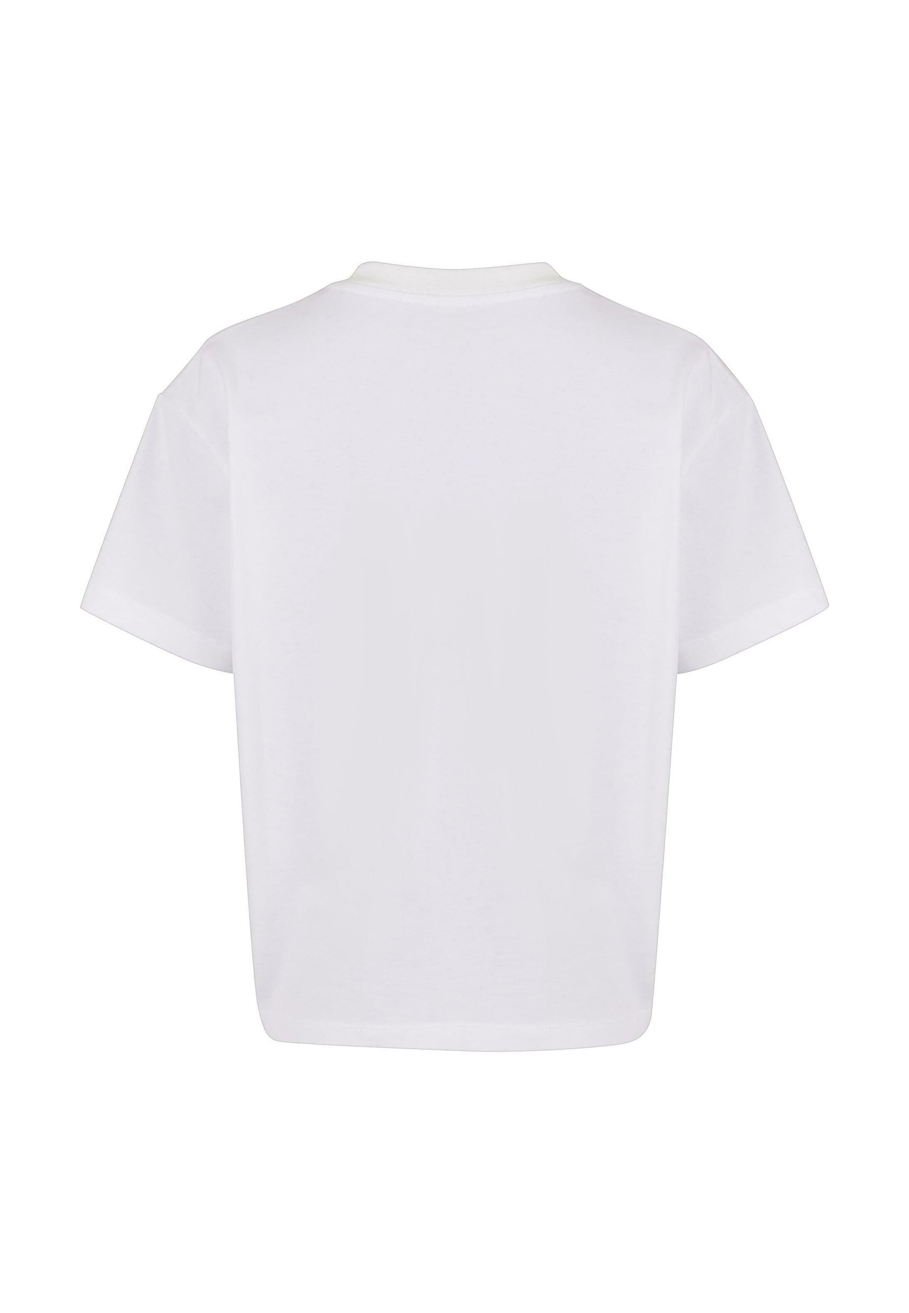 aim'n® SERIF BOYFRIEND - Camiseta estampada - branca