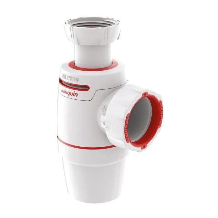 NEO AIR Bi-injection sink siphon D40 - WIRQUIN - 30722146