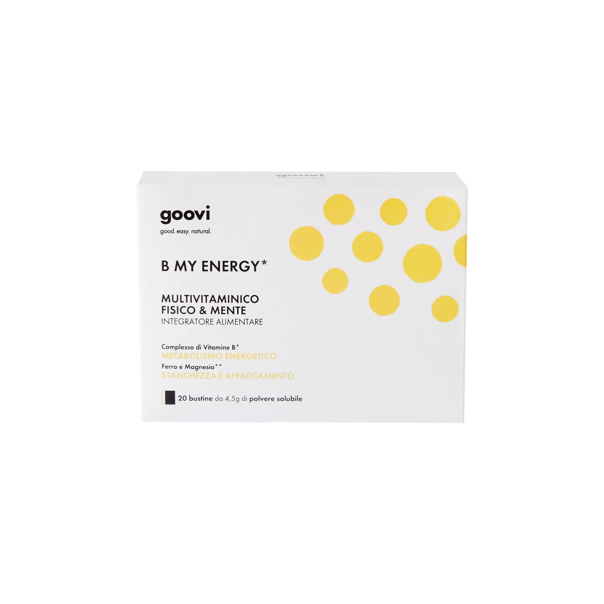 Integratori Alimentari Multivitaminico B MY ENERGY - Integratore Energia e Vitalità, Integratore Vitamine e Sali Minerali