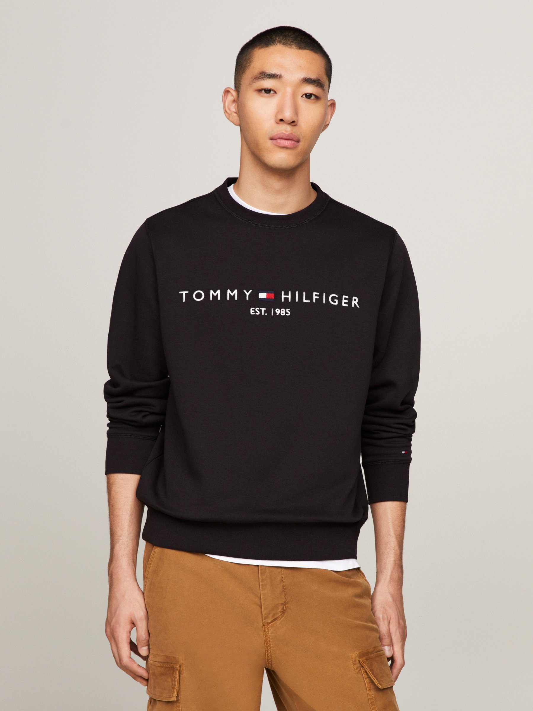 Tommy Hilfiger LOGO - Sweatshirt - zwart