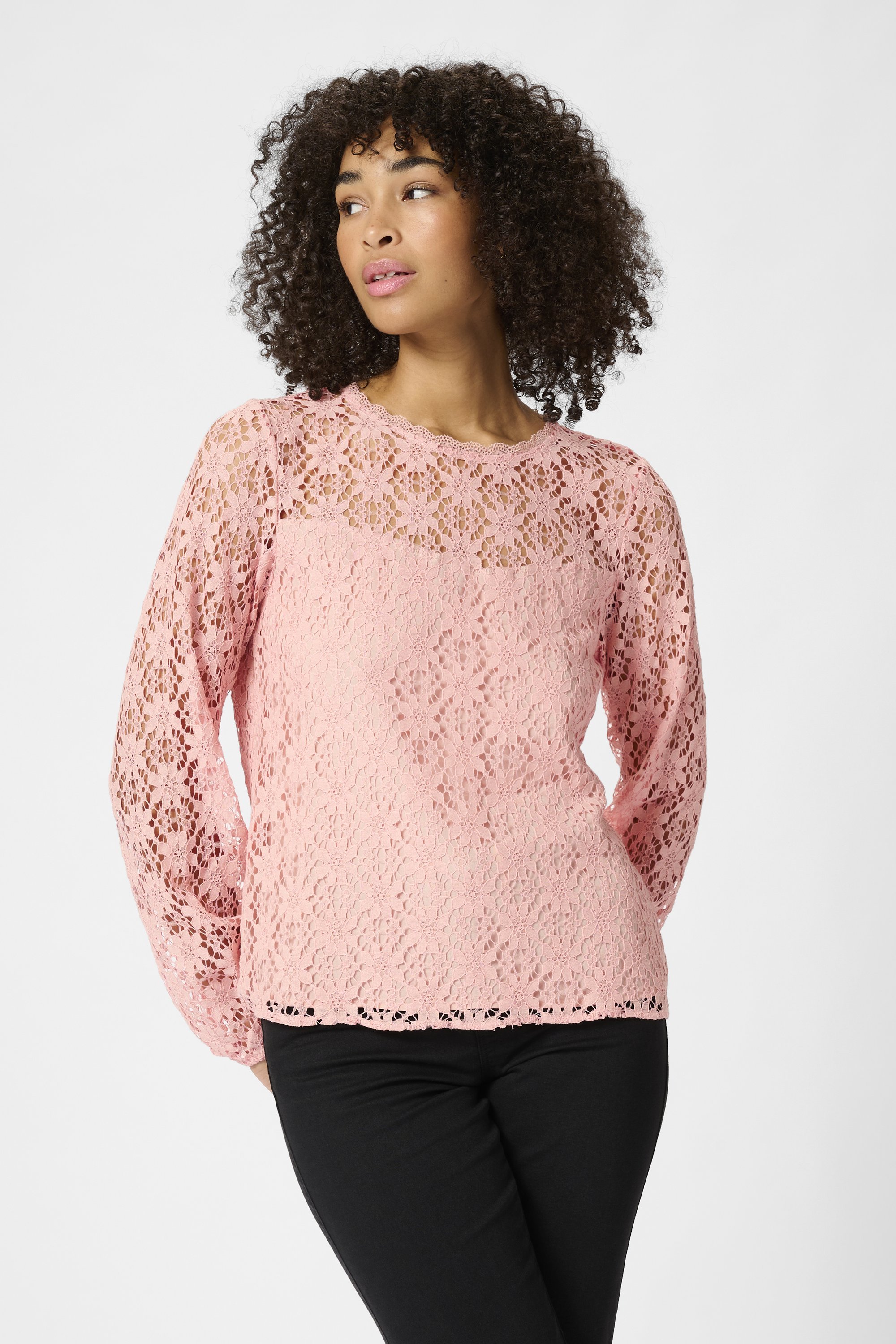 Kaffe KASILJA - Bluza - misty rose