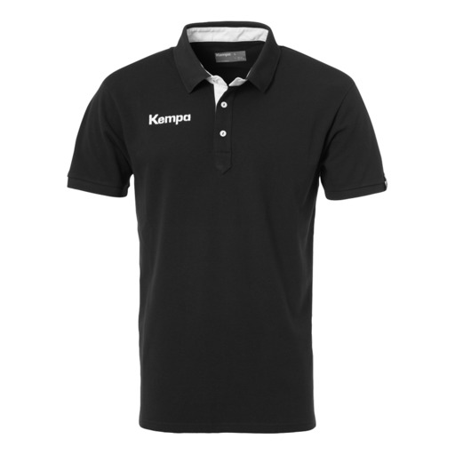  Prime Polo Čierno-biele Kempa