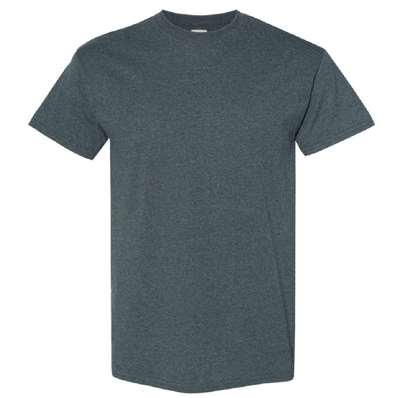  Camiseta Básica De Manga Corta Gildan Heavy Cotton 100% Algodón Gordo