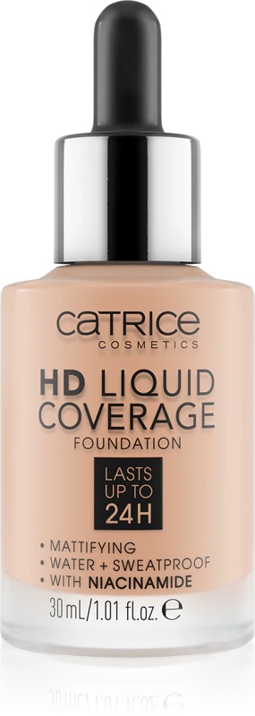 Catrice HD tekoči puder za prekrivno kožo