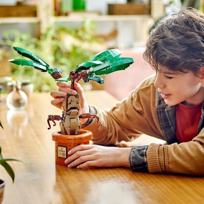 LEGO® Harry Potter  76433 Mandragore - Plante et pot - Idée de cadeau magique pour enfants