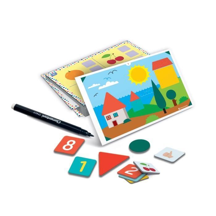 Clementoni - Estuche de números y formas - 52676