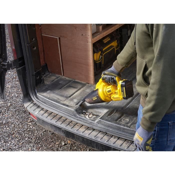 Cordless handheld vacuum cleaner - 18V - STANLEY FATMAX - SFMCVH001B-XJ - bagless - Battery not included
