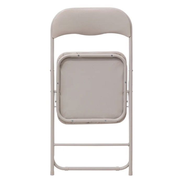 Silla plegable de PVC beige - 5 cinco simplemente inteligente