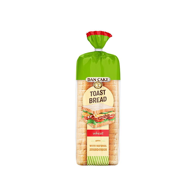 500 Gramm geröstetes Brot