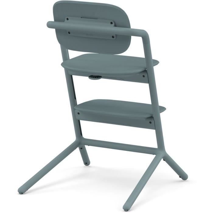 CYBEX - Trona convertible - Pack 3 en 1 - LEMO 2 - Azul - Altura y profundidad ajustables - Incluye juego para bebé