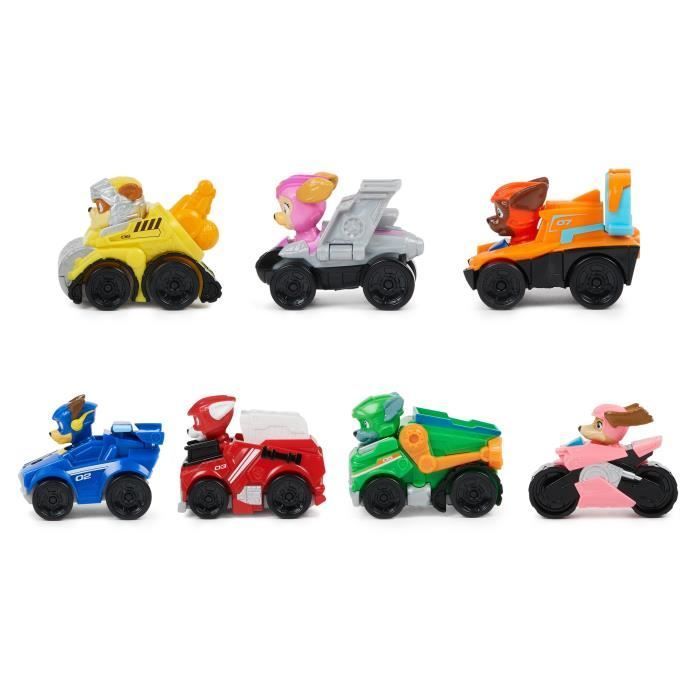 Set de 7 vehículos de la Patrulla Canina - La película de la Super Patrulla