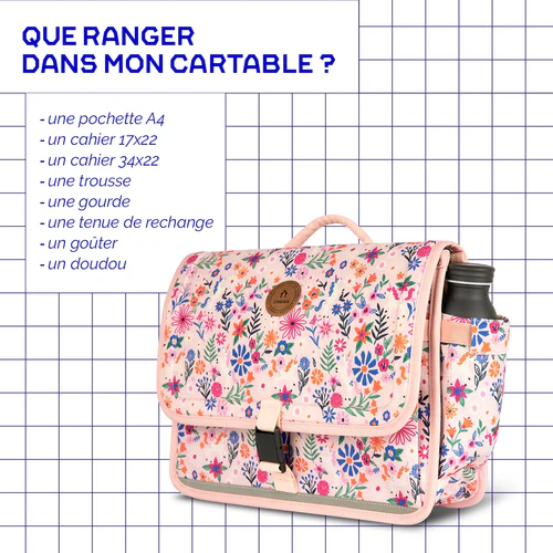 Cabaia Opdag lille eventyrland med rose clair-motiv.