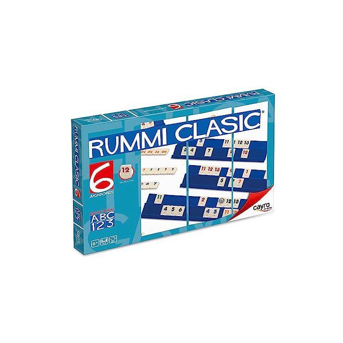 Bordspel - Cayro - Klassieke Rummi - 6 spelers - Cognitieve ontwikkeling