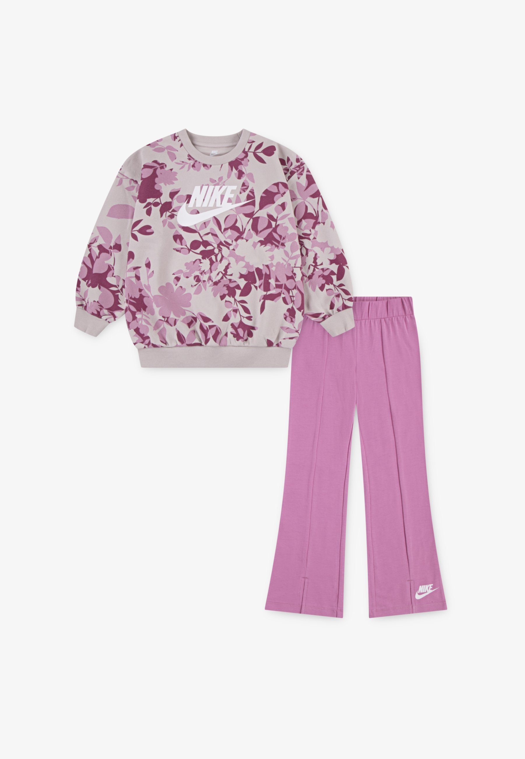 Nike Sportswear FLORAL CREW - Trainingspak - magische flamingo