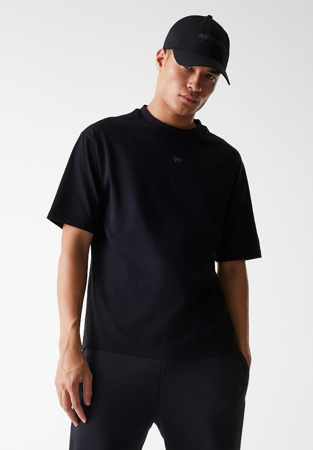 T-shirt technique New Era - T-shirt basique - noir