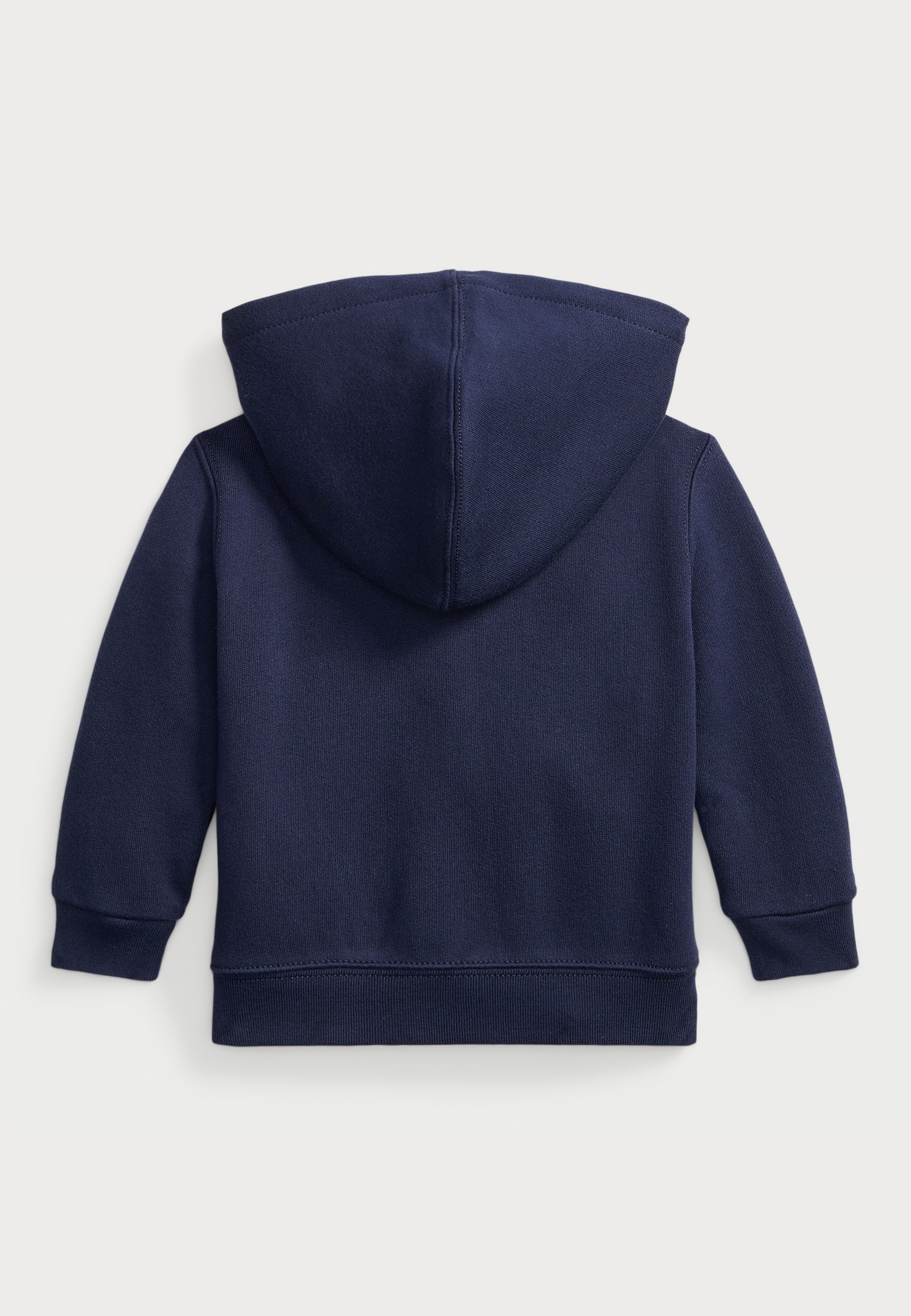 Polo Ralph Lauren flīsa džemperis ar pilnu rāvējslēdzēju - tumši zils