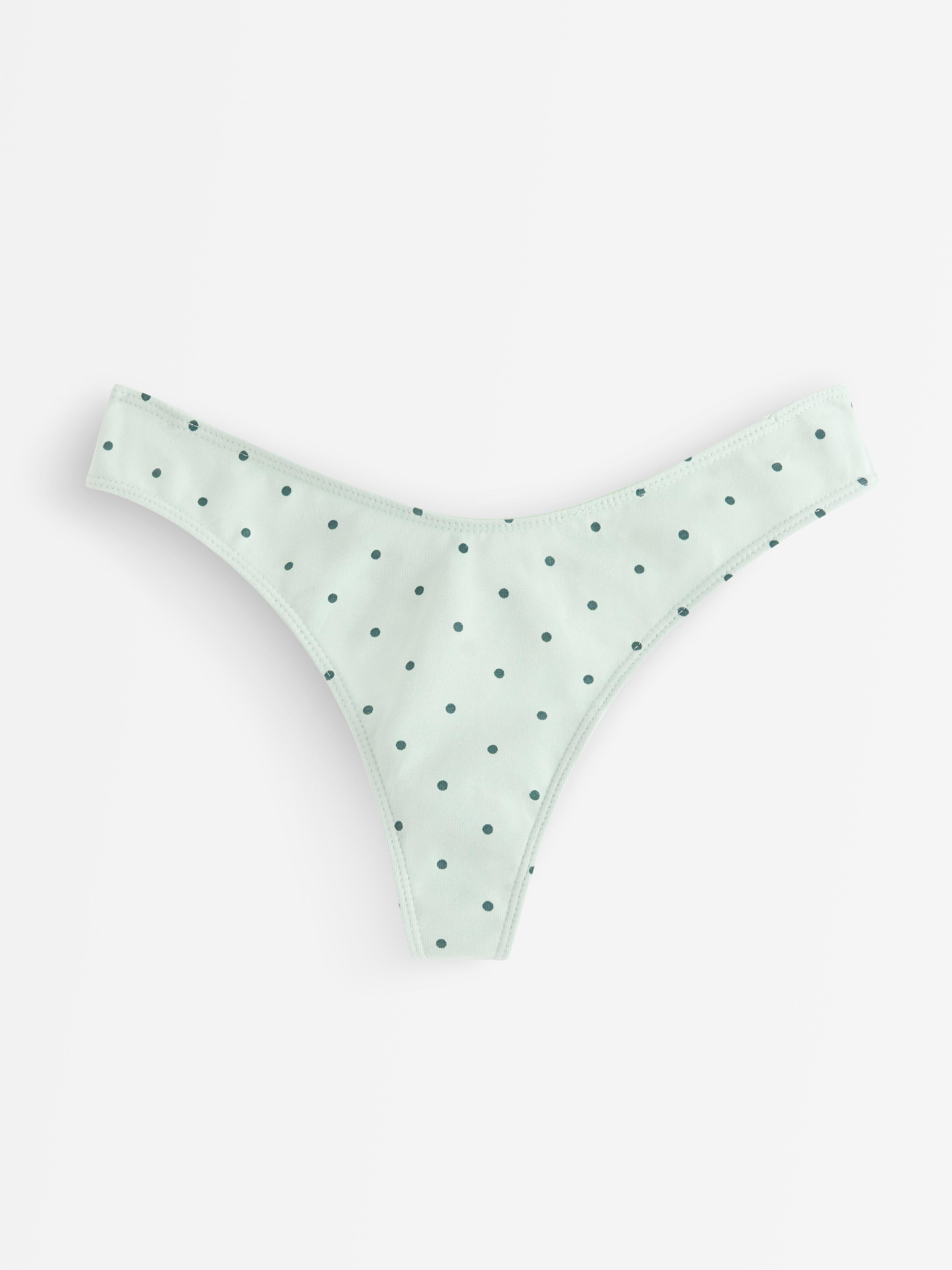 Nízkopasová tanga Light Aqua